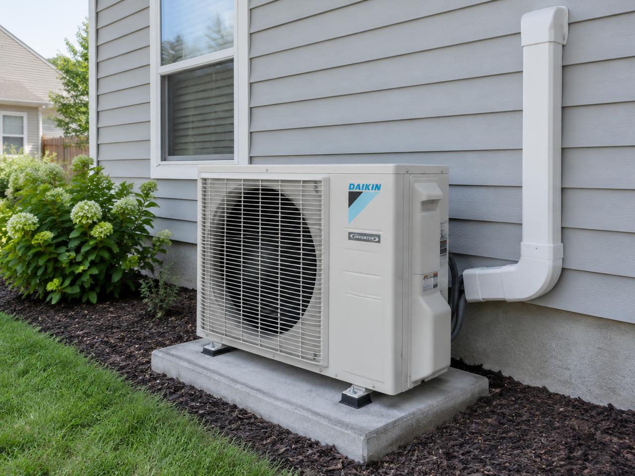 Mini split outdoor condenser